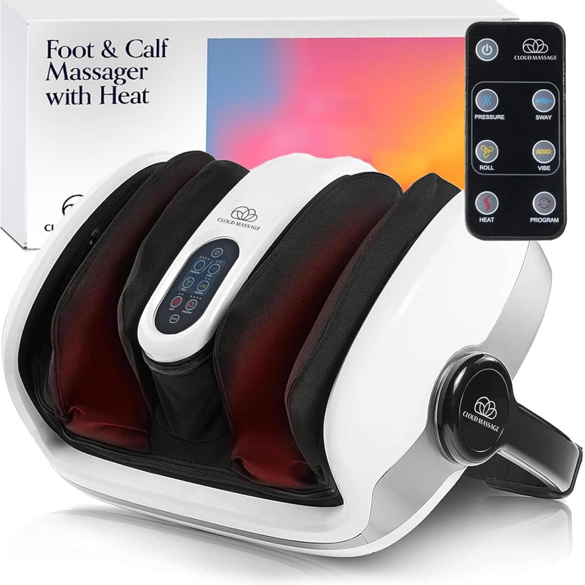 Cloud Massage Shiatsu Foot Massager Machine with Heat LLTIM01